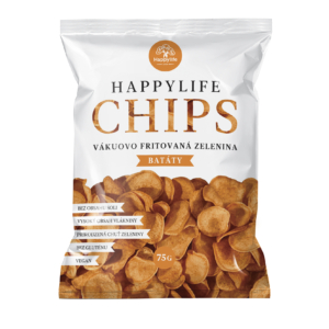 HAPPYLIFE CHIPS - Vákuovo fritované batátové plátky 75g